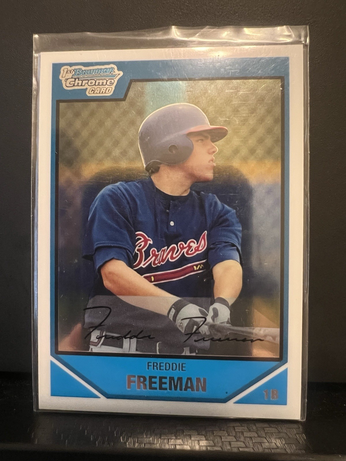Bowman 2007 Chrome Draft Picks Freddie Freeman 1st Bowman Card #BDPP12 Braves
