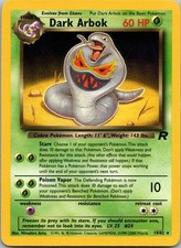 Dark Arbok 19/82 Team Rocket Unlimited NM on eBay