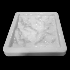 MEDIUM Square Water Sculpture Silicone Mold AU