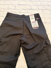 Genuine Dickies 34x30 Black Regular Fit Straight Leg Flex Cargo Pants, NWT