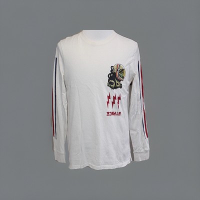 Stance Long Sleeve T-shirt Mens Size M White Tee Astronaut Graphic Athletic