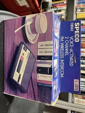 SPECO FMVA2 Voice Activated 2 Channel FM Wireless Intercom