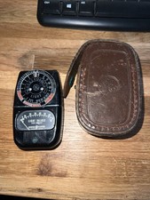 General Electric Exposure Meter  With Leather Case