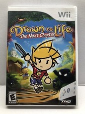 Drawn to Life: The Next Chapter (Nintendo Wii, 2009) Complete Tested Working 