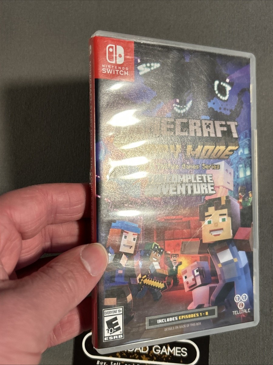 Minecraft Story Mode - The Complete Adventure Nintendo Switch | eBay