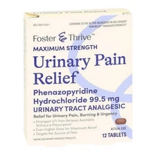 Urinary Pain 12 Tabs 99.5 Mg by Foster And Thrive