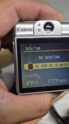 Canon Powershot A560 Digital Camera 7 MP Silver 4X Zoom - Some
