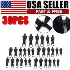 30Pcs Zipper Rescue Kit Instant Removable Fix Replacement Repair Zip Slider