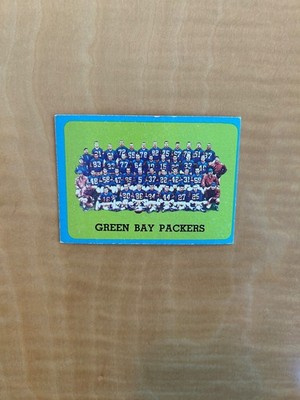 1963 TOPPS FOOTBALL #97 GREEN BAY PACKERS TEAM!! $1 SHIPPING!!