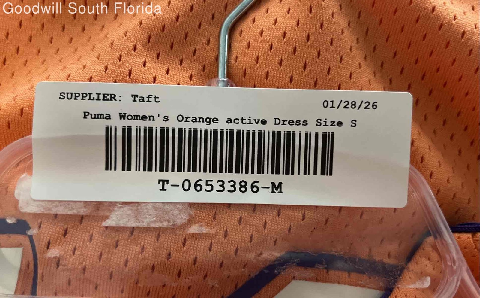 Puma Womens Orange Skylar Diggins Smith #04 Active Basketball Jersey Dress Sz S thumbnail 6