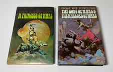Edgar Rice Burroughs A Princess of Mars,  The Gods of Mars & The Warlord of Mars