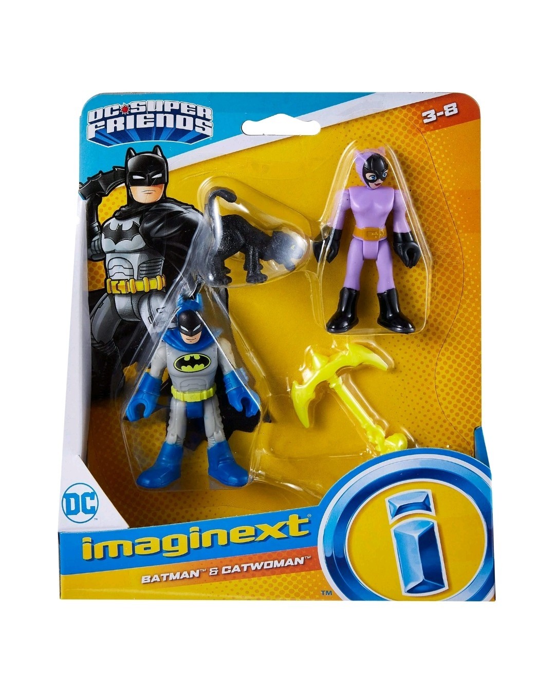 Fisher-Price Imaginext DC Super Friends - Batman and Catwoman Figure New/Boxed