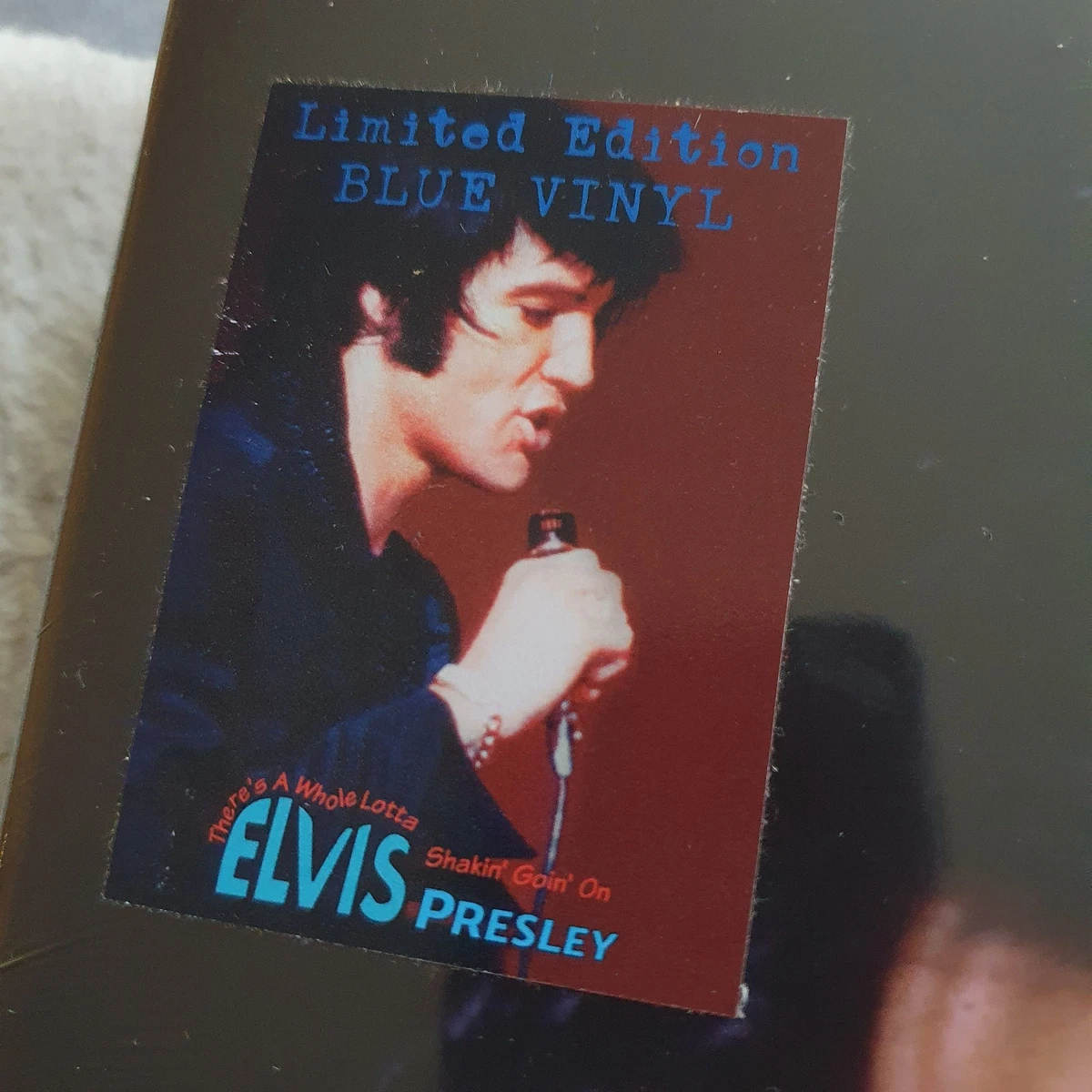ELVIS PRESLEY "THERE'S A WHOLE LOTTA SHAKIN' GOIN' ON" LTD BLUE VINYL 2LP & CD.