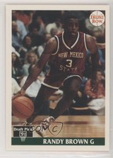 1991-92 Front Row Randy Brown #25 2k3