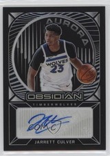 2020-21 Panini Obsidian Aurora Auto 5/149 Jarrett Culver #AU-JCU Auto 12yh
