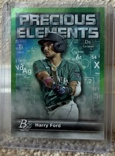 2023 Bowman Platinum Precious Elements Harry Ford #PE-28 Green /99 Nationals RC