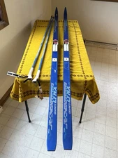 Classic Karhu Lynx BC Graphite 194cm Cross Country Skis Salomon Flex 105 Binding