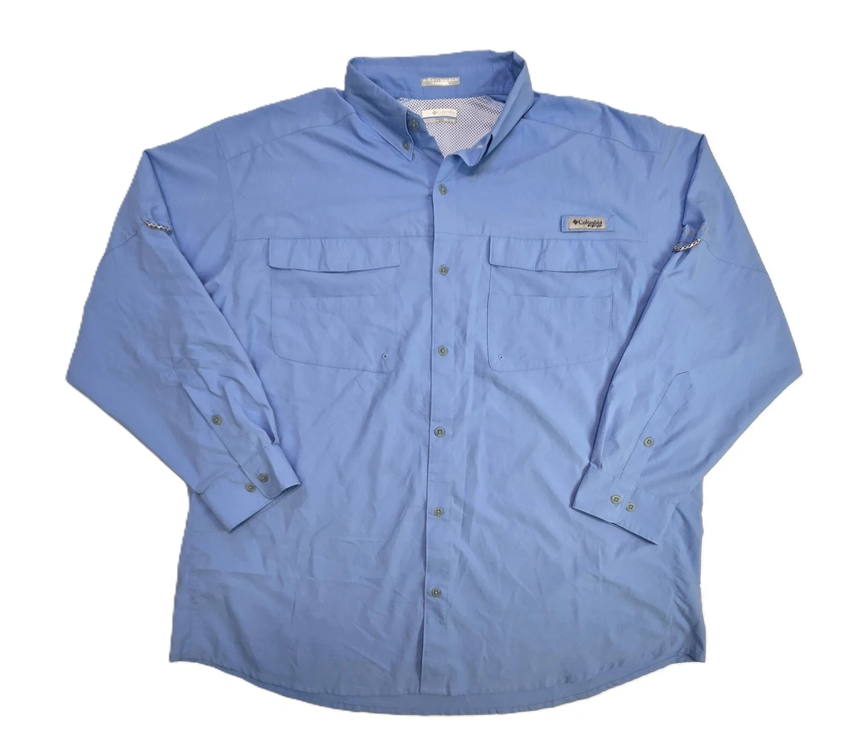Chemise De Chasse Homme Columbia PHG Blood N Guts, Jaune, Taille M, Ventilée, Occasion