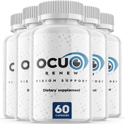 Ocu Renew Vision Pills - Ocu Renew For Eye & Vision Health ORIGINAL - 5 Pack