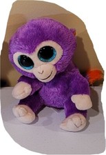 Ty Beanie Boos Plush -6” Grapes the Monkey c2015