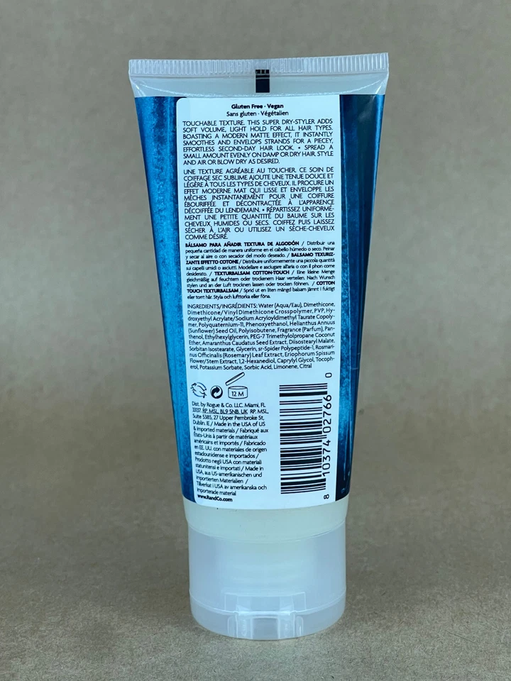 R+Co CORTINA DE TERCIOPELO Algodón Táctil Textura Bálsamo 3 OZ Foto 2 de 2