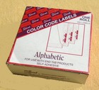 1 Roll SMEAD Alphabetic 500 "Y" Labels 1"x1¼" - NEW — photo 2