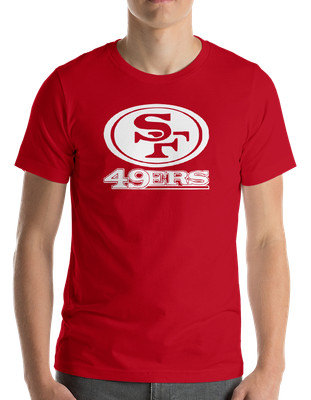 white 49ers shirt
