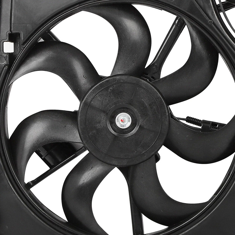 Conjunto de ventilador de refrigeración condensador radiador para Kia Sorento 2003 2004 2005 2006 Foto 4 de 4