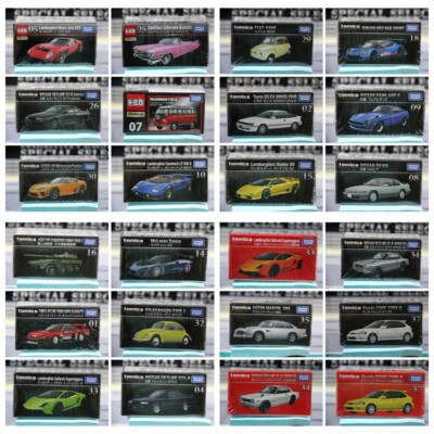 TOMICA PREMIUM choose CIVIC DB5 CELICA BRZ Miura LFA SILVIA Gallardo Senna