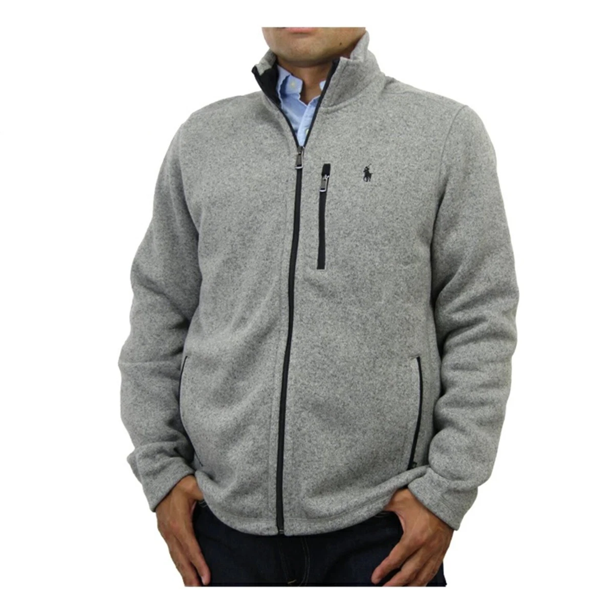 Polo ralph lauren men's clearance performance full zip fleece jacket
