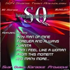Karaoke CD G Shania Twain Star Quest-004 16 Country Songs includes Song List 