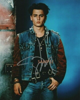 JOHNNY DEPP #1 SIGNED AUTOGRAPHED 8X10 REPRINT PHOTO MAN CAVE