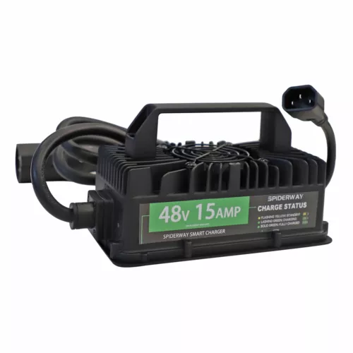48 Volt 15 Amp Golf Cart Battery Charger for Club Car DS Precedent Tempo Onward - Picture 2 of 12