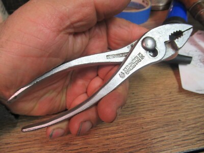 VINTAGE DIAMOND CALK HORSESHOE CO. K36 6-1/2'' SLIP JOINT PLIERS DULUTH MN U.S.A.