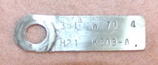 1970 Ford Mustang Mach1 Grande Mercury Cougar Xr7 Orig 351w 2v At Engine Id Tag