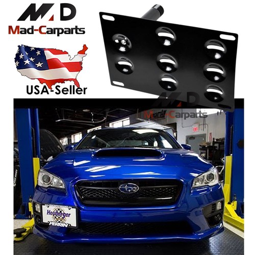 WRX License Plate Relocation Tow Hook License Plate Mount For Subaru WRX & STi 2015-2021 – No Drill Bracket | Front Bumper Relocation Kit License Plate Relocation Bracket - Foto 3