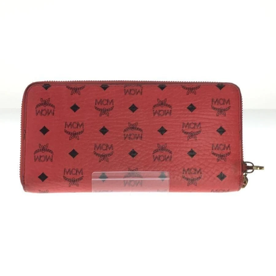 Mcm top wallet red