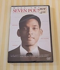 Seven Pounds DVD, 2009, Widescreen NEW   Will Smith