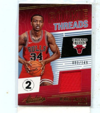 WENDELL CARTER JR. 2018-19 Panini Absolute Memorabilia Threads Rookie Relic /149
