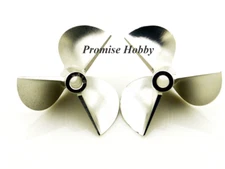 4818 CNC Left & Right Propeller Dia 48mm Pitch 1.8 for 3/16" Shaft RC Model Boat