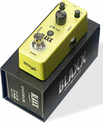 Stagg Blaxx Chorus kompaktes Gitarrenpedal NEU KOSTENLOSER VERSAND