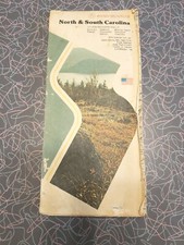 Rand McNally North Carolina And South Carolina MAP Unsure Of Age