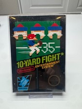 10 Yard Fight Nintendo NES CIB Complete in Box w/ Manual Authentic