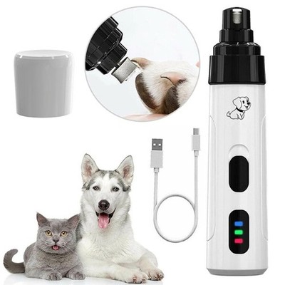 Krallenschleifer für Hunde & Katzen - Elektrische Nagelknipser - USB Anschluss