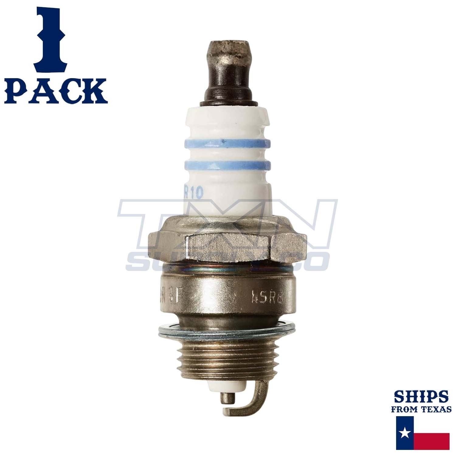 1 Pack Bosch 7547 WSR6F Copper with Nickel Spark Plug