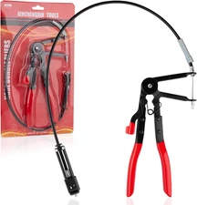Radiator Cable-Type Flexible Hose Clamp Pliers, Hose Clamp Tool with Grip-Enhanc