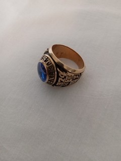 10k Vintage 1974 Western Brown HS Class Ring