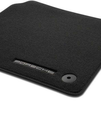 Porsche 2016 Panamera S E-Hybrid Black Floor Mat Set, Four Pieces, Used