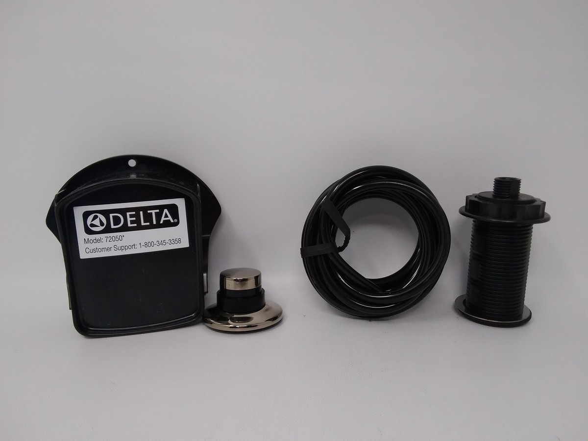 Delta 72050-PN Air Switch Polished Nickel Garbage Disposal Control