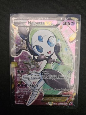 Pokemon TCG Meloetta EX Full Art Holo RC25/RC25 Legendary